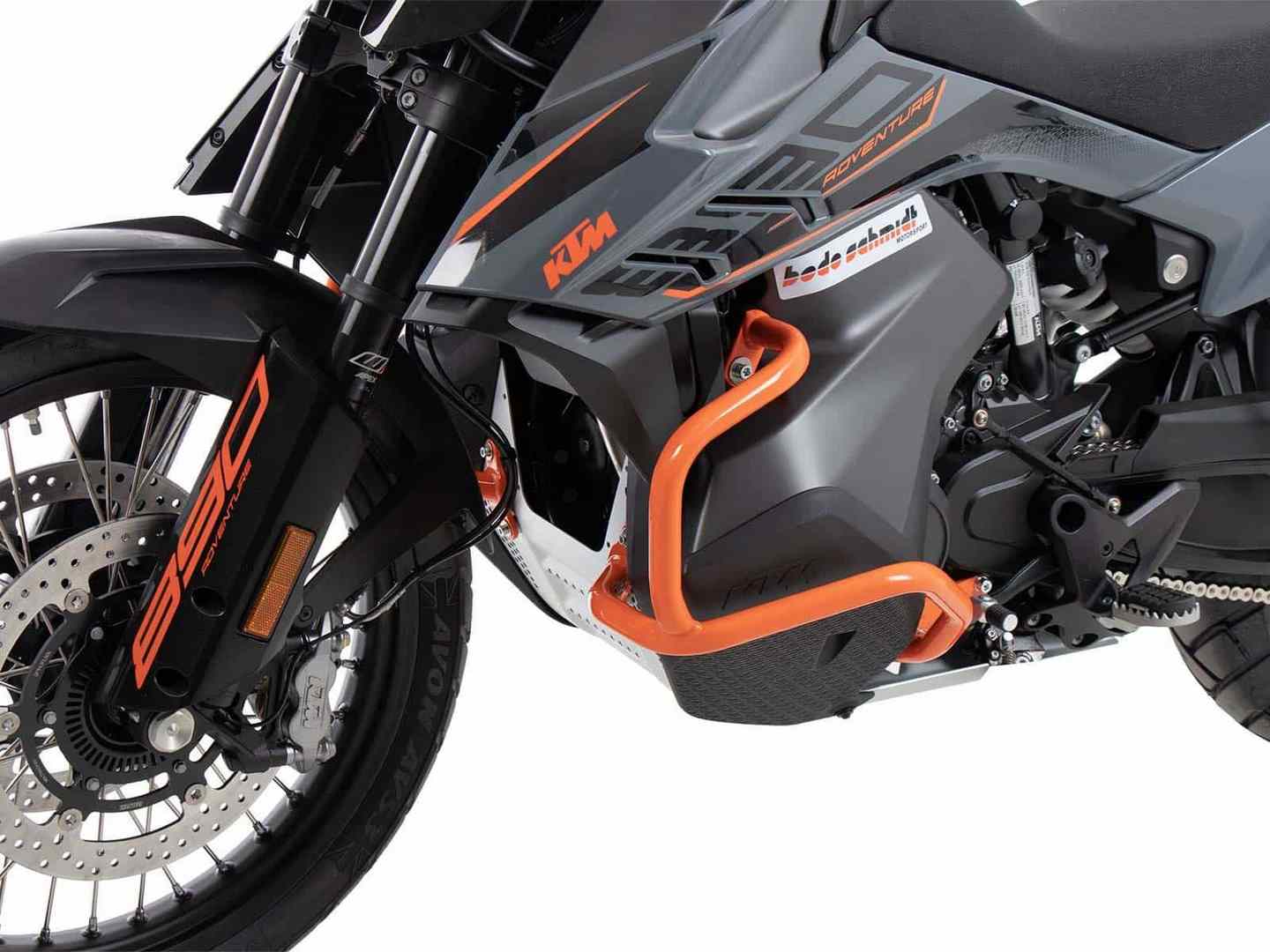 Hepco and Becker / ヘプコアンドベッカー Engine protection bar orange for KTM 890 Adventure / R / Rally (2021-) | 5017617 00 06