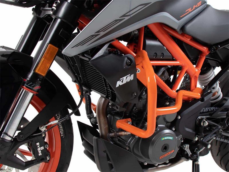 ヘプコ＆ベッカー エンジンガード  オレンジ KTM 390 Duke (21-) | 5017631 00 06