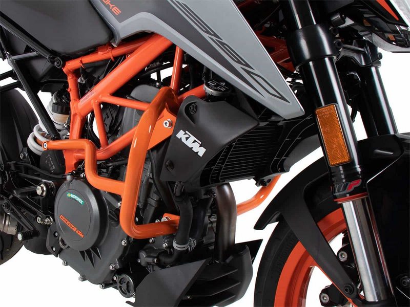 ヘプコ＆ベッカー エンジンガード  オレンジ KTM 390 Duke (21-) | 5017631 00 06