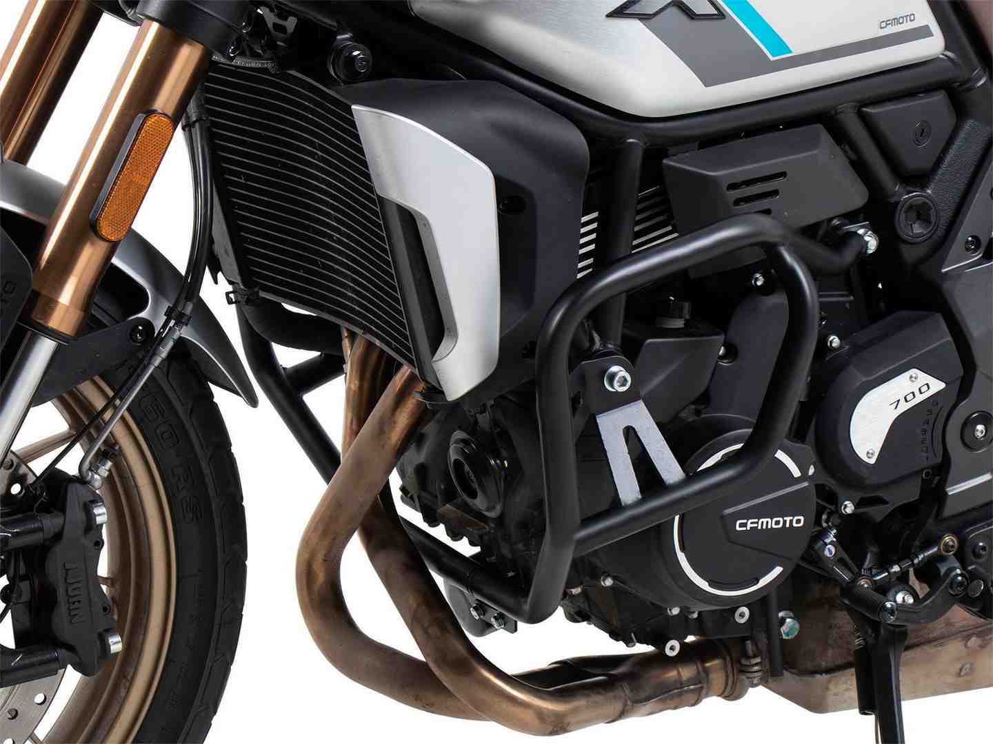 Hepco and Becker / ヘプコアンドベッカー Engine protection bar black for CF MOTO 700 CL-X (2022-) | 5017643 00 01