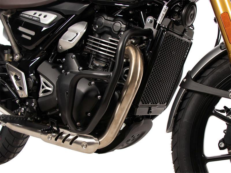 Hepco & Becker エンジンプロテクションバー ブラック Triumph Scrambler 400 X (2024-) | 5017663 00 01