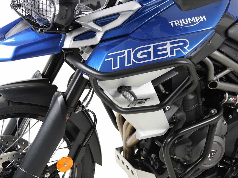 Hepco & Becker / ヘプコ&ベッカー Tankguard - black for Triumph Tiger 800 XR / XRX / XRT / XC / XCX / XCA (2018-) | 5027592 00 01