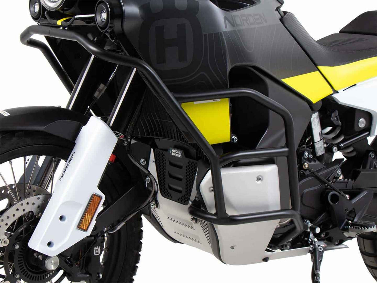 ヘプコ＆ベッカー エンジンガード「Solid」  ブラック  Husqvarna Norden 901 | 5027634 00 01