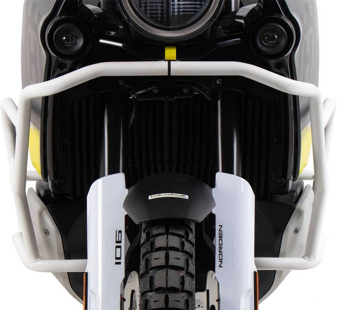 ヘプコ＆ベッカー エンジンガード「Solid」  ホワイト  Husqvarna Norden 901 | 5027634 00 03