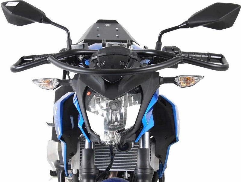 Hepco & Becker / ヘプコ&ベッカー Upper front protection bar - black for Kawasaki Z125 (2018-) | 5032536 00 01