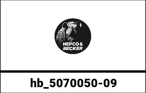 Hepco & Becker / ヘプコ&ベッカー Aluminium sleeve set for Protection pads Ø9mm | 5070050-09
