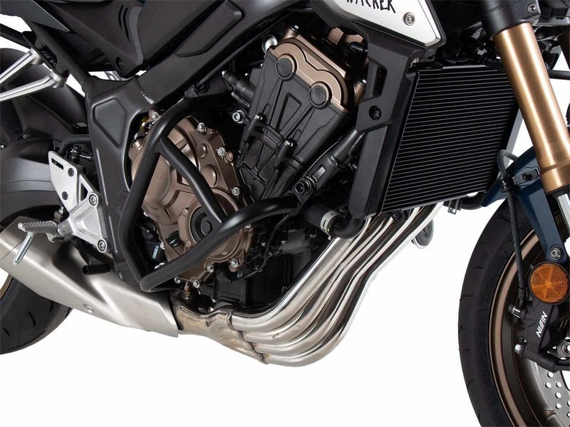 Hepco and Becker / ヘプコアンドベッカー Engine protection bar Solid black for Honda CB 650 R (2019-2020) | 5089518 00 01