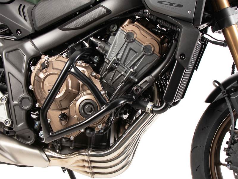 Hepco & Becker エンジンプロテクションバー ソリッド ブラック Honda CB 650 R (2024-) | 5089547 00 01