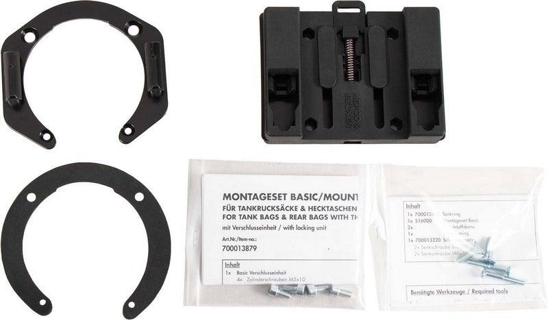Hepco & Becker タンクリングベーシックファステナー付きタンクバッグ用 Honda VFR 750 F (1990-1993) | 516183 00 01