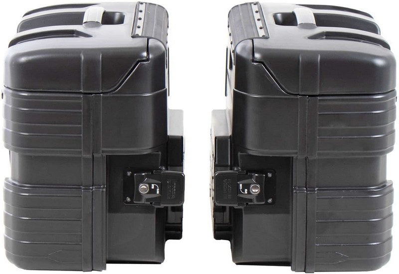 Hepco and Becker / ヘプコアンドベッカー GOBI side case set right/left black | 610083 00 01