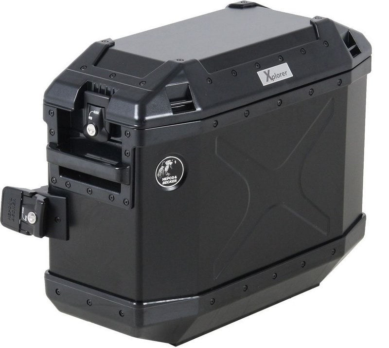 Hepco & Becker Xplorer 30 black right sidebox | 610214 00 01
