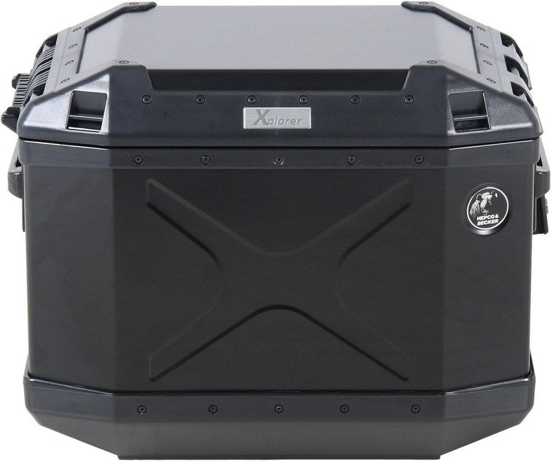 Hepco & Becker Xplorer 40 black left sidebox | 610215 00 01