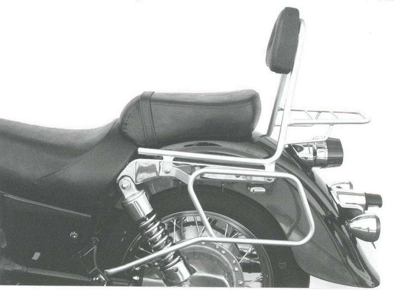 Hepco & Becker Sissybar with rearrack for Kawasaki VN 1500 Classic | 611206 00 02