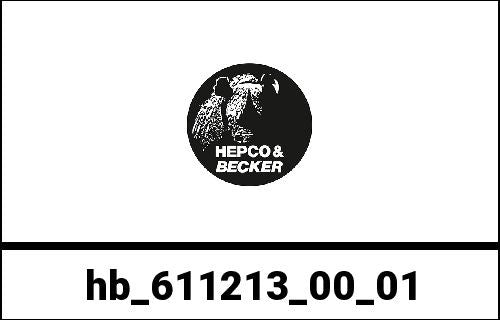 Hepco & Becker / ヘプコ&ベッカー Sissybar with rearrack - black for Kawasaki VN 800 Drifter | 611213 00 01