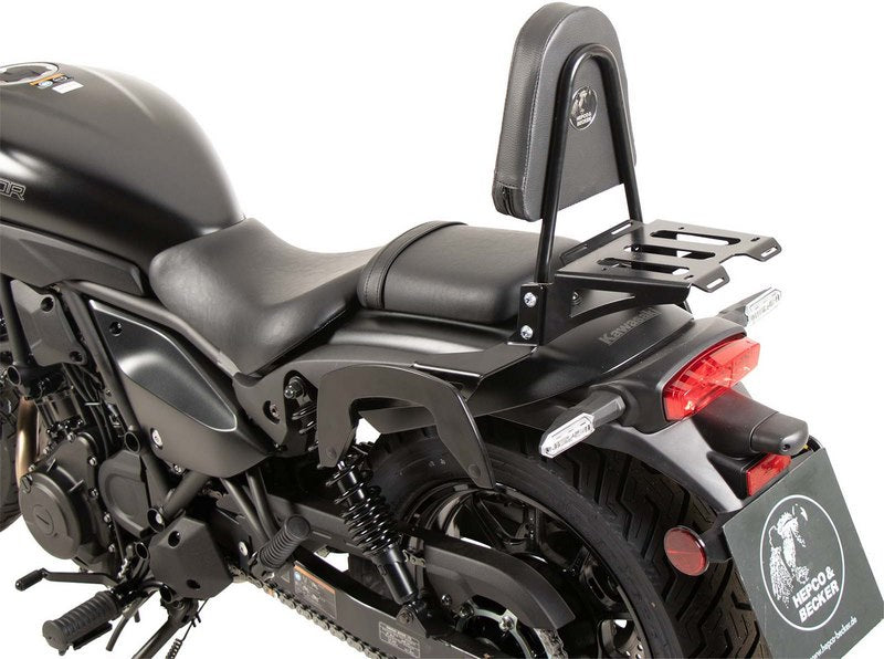 Hepco & Becker シシーバー ウィズ リアラック ブラック Kawasaki Eliminator 500 (2024-) | 6112552 00 01