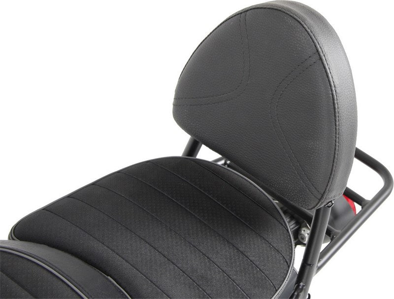 Hepco & Becker Sissybar with rearrack-chrome for Moto Guzzi V9 Bobber from 2017 model with long seat | 611552 00 02