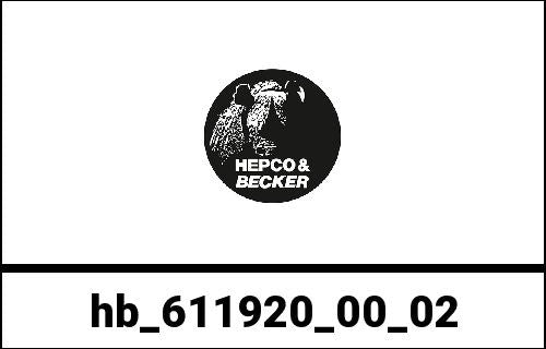 Hepco & Becker Sissybar with rearrack for Honda VTX 1800 | 611920 00 02
