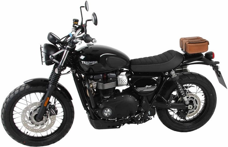 Hepco & Becker / ヘプコ&ベッカー Solorack without backrest - black for Triumph Street Scrambler / 2017-> | 6137557 00 01