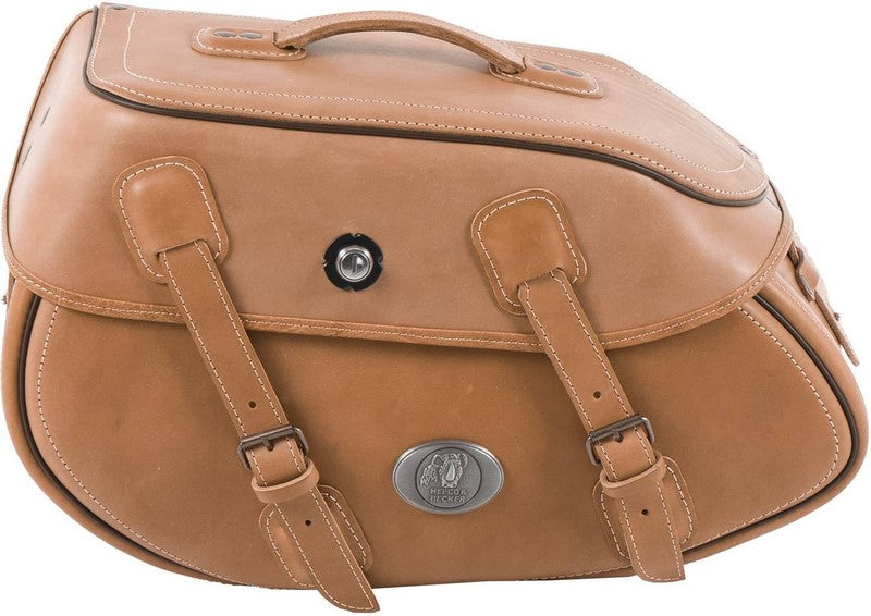 Hepco & Becker / ヘプコ&ベッカー Leather single bag Buffalo brown left for C-Bow Carrier | 620228 00 08