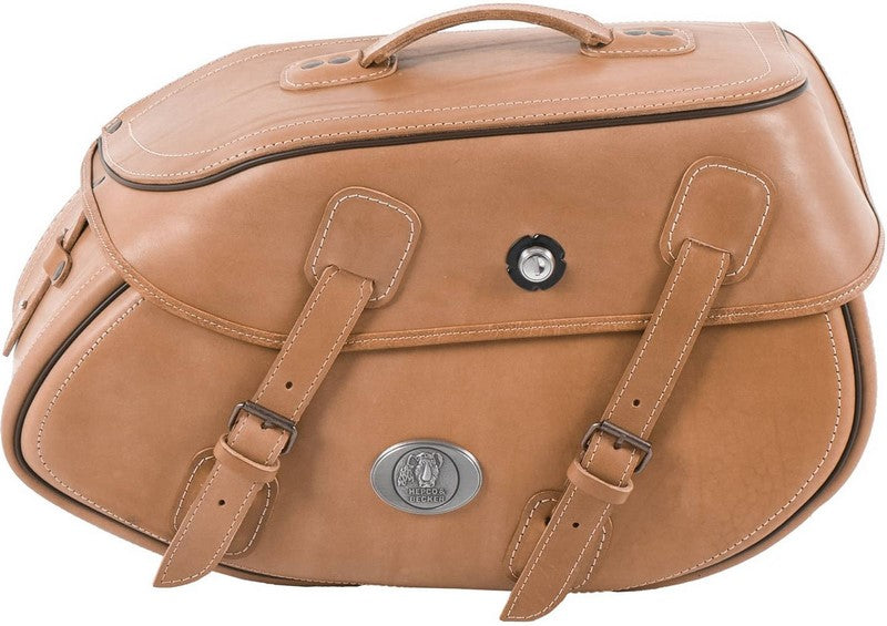 Hepco & Becker / ヘプコ&ベッカー Leather single bag Buffalo brown right for C-Bow Carrier | 620229 00 08