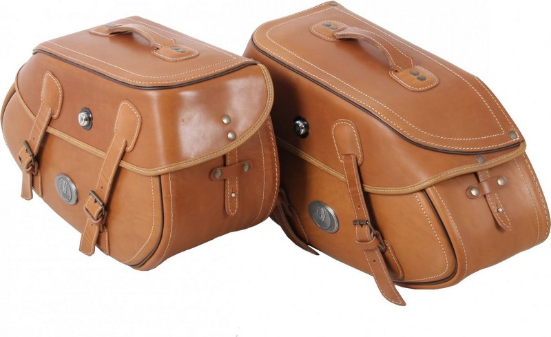 Hepco & Becker Saddlebags Buffalo brown for C-Bow Carrier | 620230 00 08