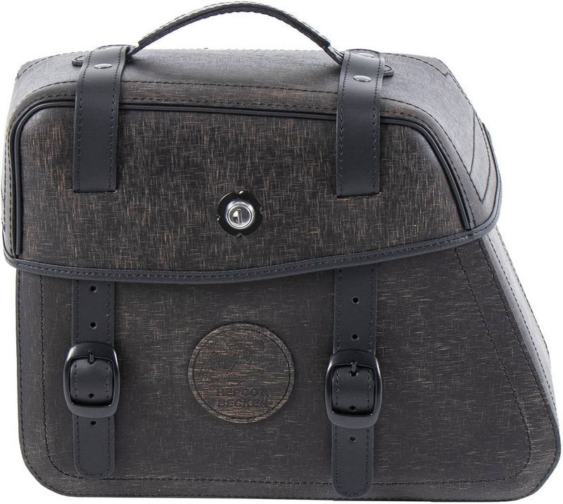Hepco & Becker / ヘプコ&ベッカー Leather single bag Rugged brown left for C-Bow holder | 620353 00 08