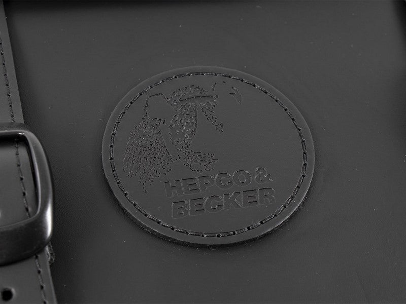 Hepco & Becker / ヘプコ&ベッカー Leather single bag Rugged black right for C-Bow holder | 620354 00 01