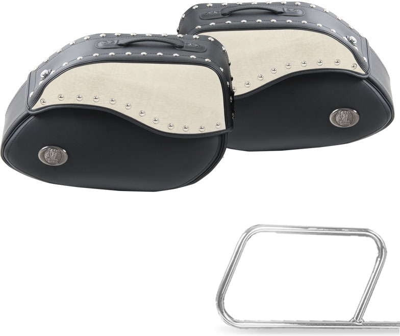 Hepco & Becker Saddlebags Ivory for tube saddlebag carrier | 620500