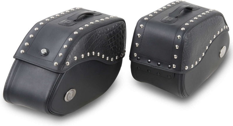 Hepco & Becker Saddlebag set Ivory black for tube bag holder | 620505