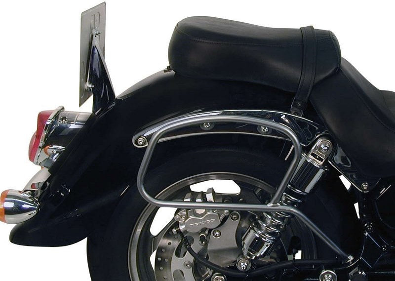 Hepco & Becker Saddlebag tube-carrier for leatherbags-chrome for Kawasaki VN 1600 Classic | 625295 00 02
