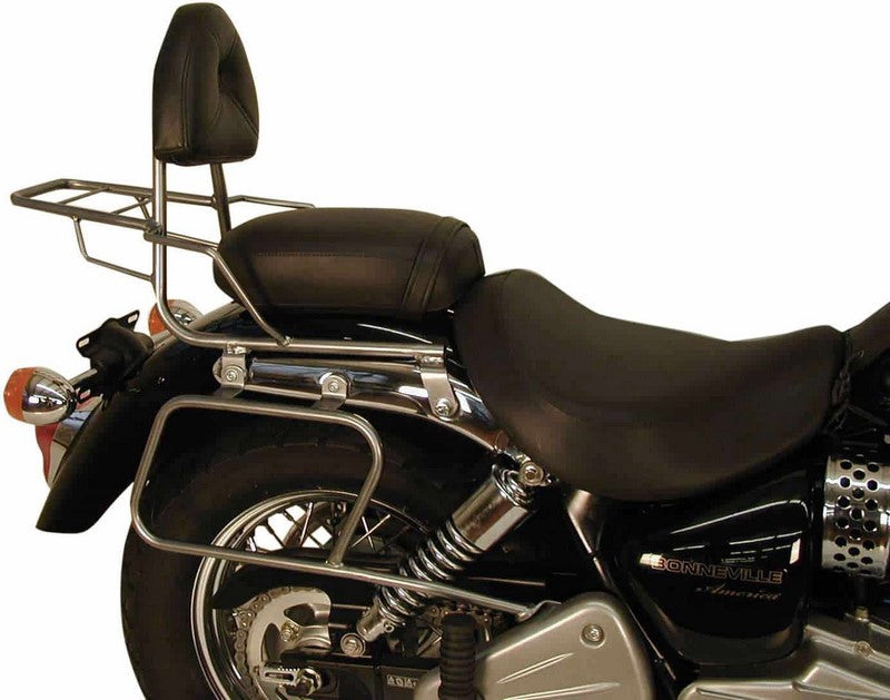 Hepco & Becker Saddlebag tube-carrier for leatherbags-chrome for Triumph Bonneville Amerika / Speedmaster until 2010 | 625782 00 02