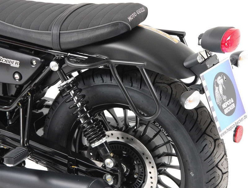 Hepco & Becker / ヘプコ&ベッカー Leatherbag tube carrier Cutout for Moto Guzzi V 9 Bobber (2016-) / Bobber Sport (2019-) | 626547 00 01