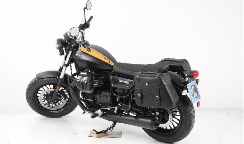 Hepco & Becker レザーバッグチューブキャリアカットアウトフォー Moto Guzzi V9 Bobber/Special Edition (2021-) | 626559 00 01