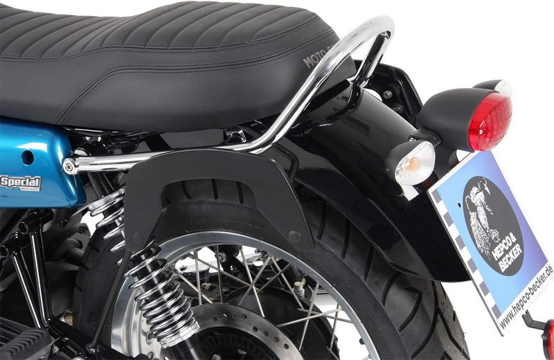 Hepco & Becker / ヘプコ&ベッカー C-Bow sidecarrier - black for Moto Guzzi V 7 III /Carbon /Milano /Rough (2018-) | 630553 00 01