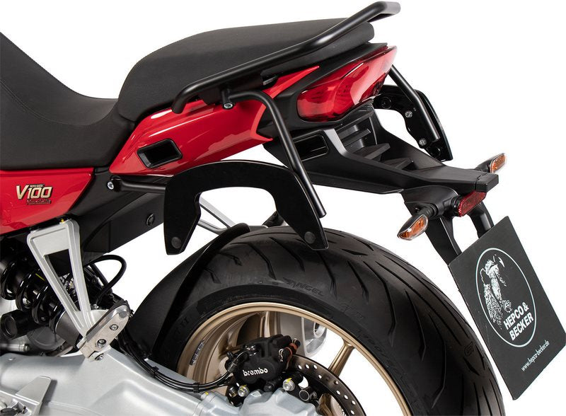 Hepco & Becker Cボウ サイドキャリア ブラック Moto Guzzi V100 Mandello / S (2022-) | 630557 00 01