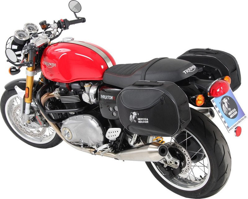 Hepco & Becker C-Bow sidecarrier-chrome for Triumph Thruxton / R from 2016 | 6307542 00 02