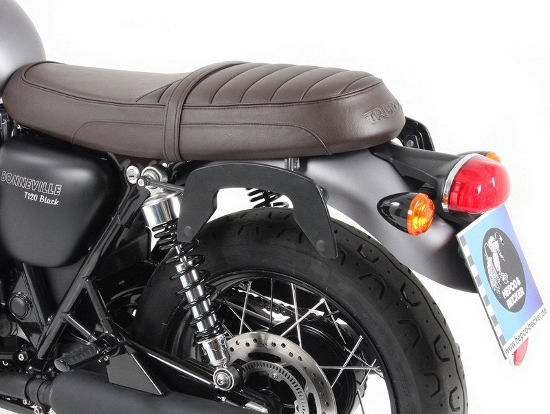 Hepco & Becker C-Bow sidecarrier-black for Triumph Bonneville T 120 / Black from 2016 | 6307544 00 01