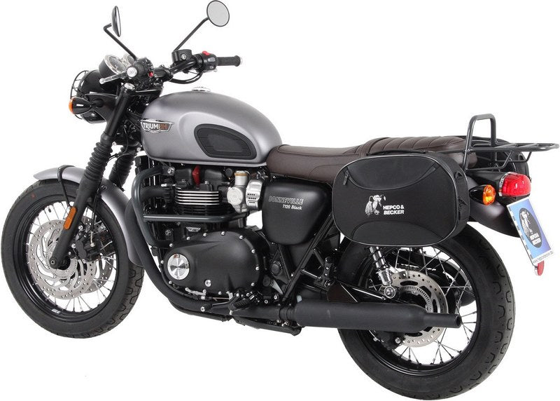 Hepco & Becker C-Bow sidecarrier-chrome for Triumph Bonneville T 120 / Black from 2016 | 6307544 00 02