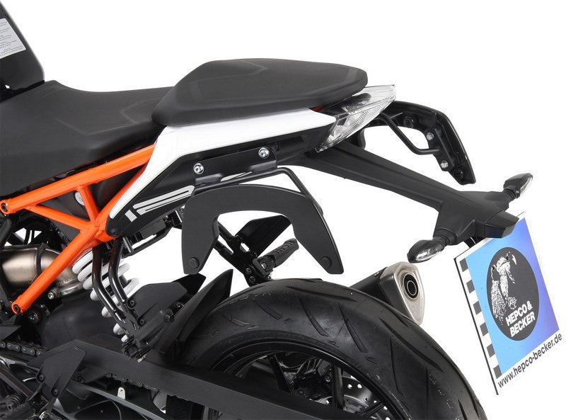 Hepco & Becker C-Bow sidecarrier-black for KTM 125 Duke from 2017 | 6307554 00 01