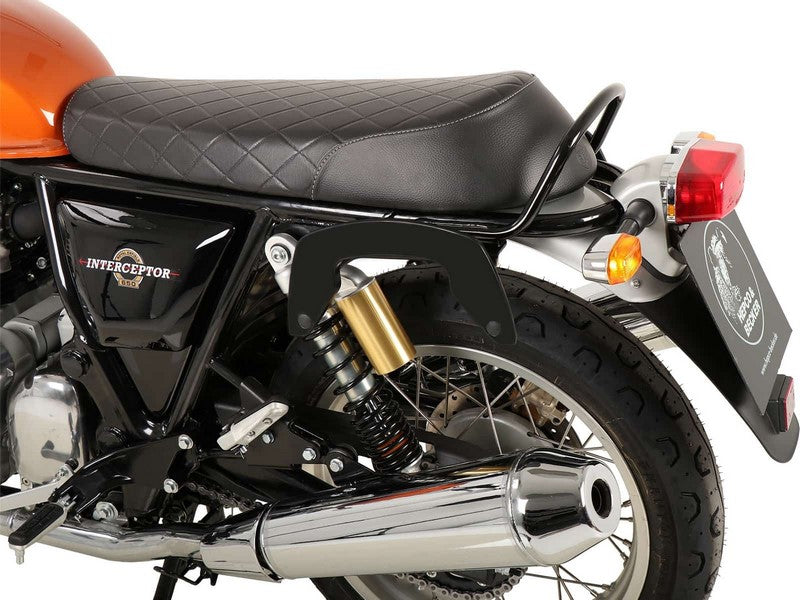 Hepco & Becker / ヘプコ&ベッカー C-Bow sidecarrier - black for Royal Enfield Interceptor (2018-) | 6307571 00 01