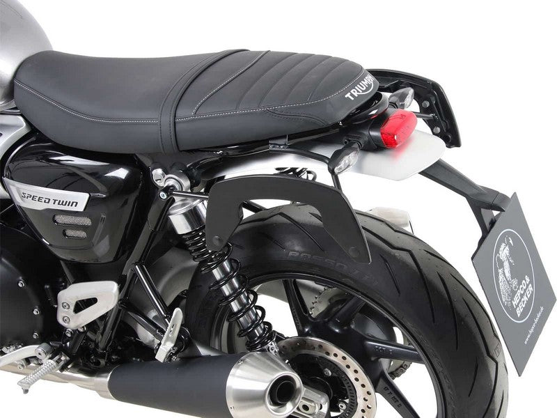 Hepco & Becker / ヘプコ&ベッカー C-Bow sidecarrier - black for Triumph Speed Twin (2019-) | 6307591 00 01