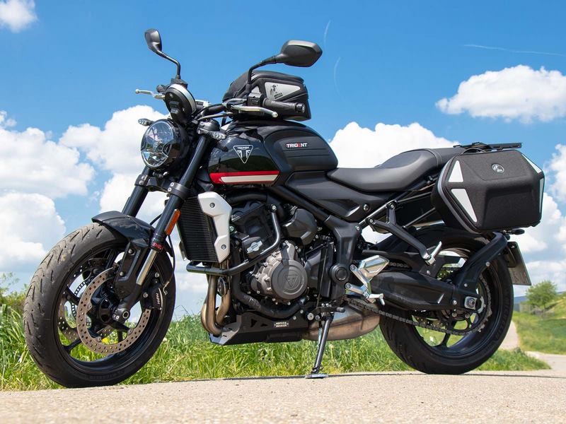 ヘプコ＆ベッカー サイドソフトケースホルダー「C-Bow」Triumph トライデント660 | 6307612 00 01