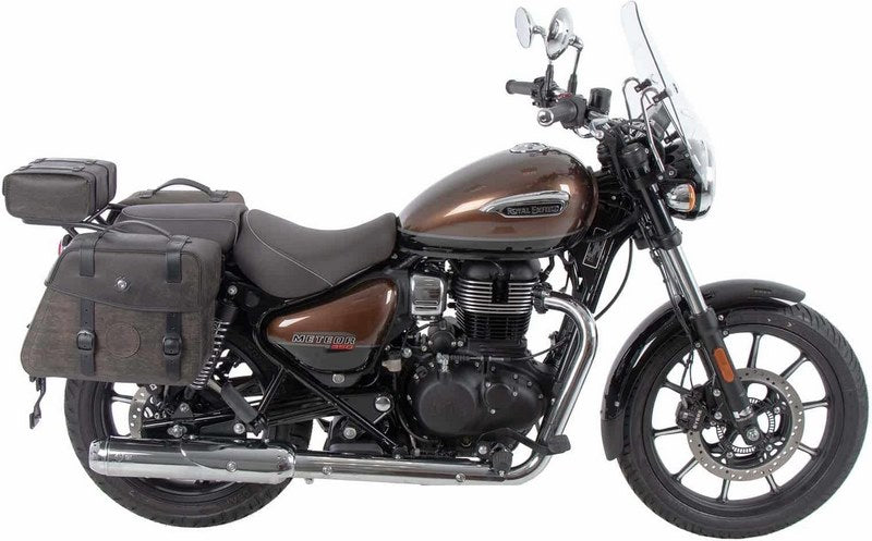 ヘプコ＆ベッカー サイドソフトケースホルダー(キャリア)「C-Bow」  ブラック Royal Enfield Meteor 350 | 6307619 00 01