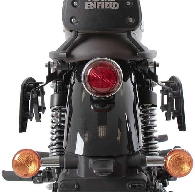 ヘプコ＆ベッカー サイドソフトケースホルダー(キャリア)「C-Bow」  クローム Royal Enfield Meteor 350 | 6307619 00 02