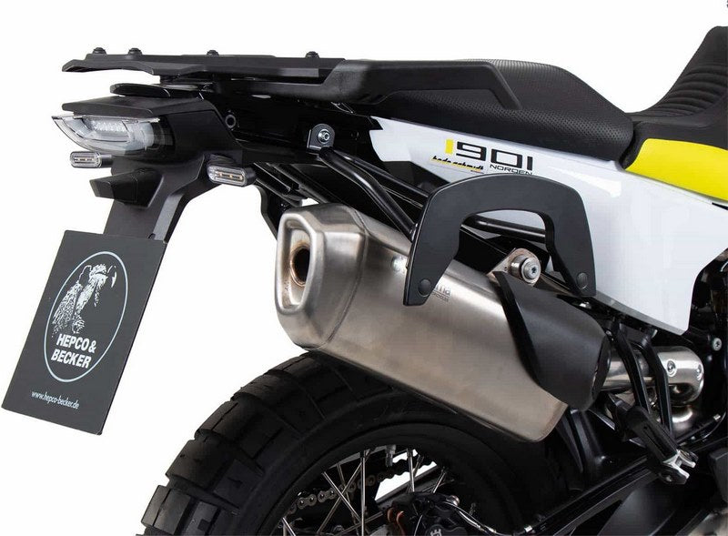 ヘプコ＆ベッカー サイドソフトケースホルダー(キャリア)「C-Bow」Husqvarna Norden 901 | 6307634 00 01