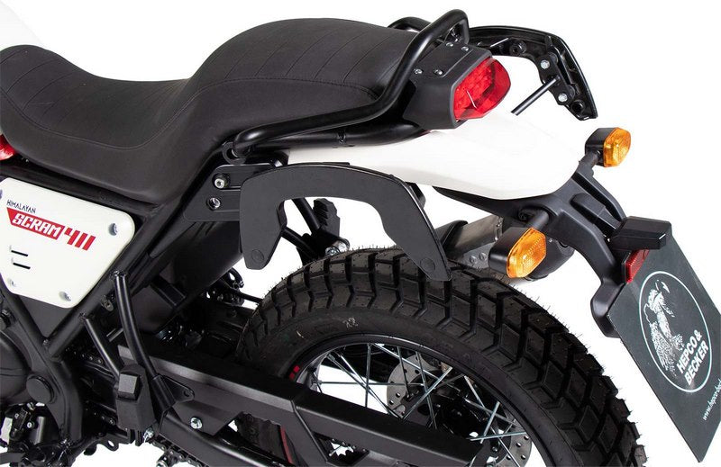 ヘプコ＆ベッカー サイドソフトケースホルダー(キャリア)「C-Bow」Royal Enfield Scram 411 | 6307646 00 01