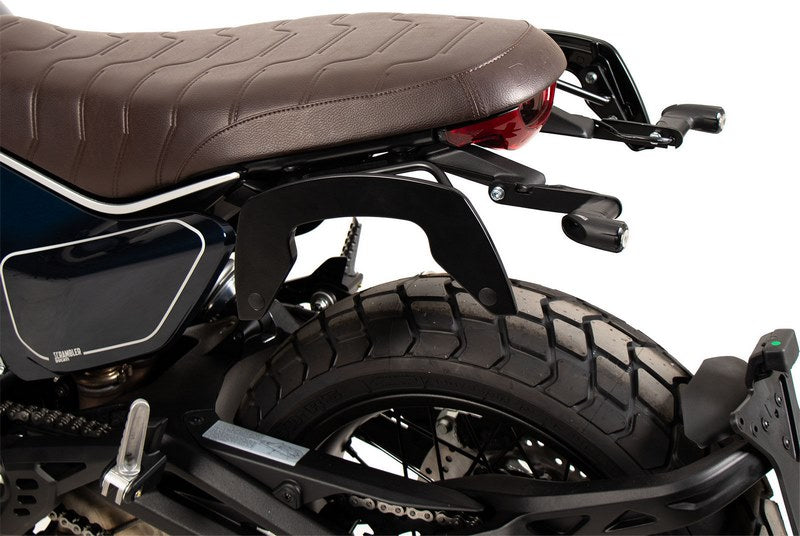 Hepco & Becker Cボウ サイドキャリア ブラック Ducati Scrambler 800 Nightshift/Full Throttle (2023-) | 6307654 00 01