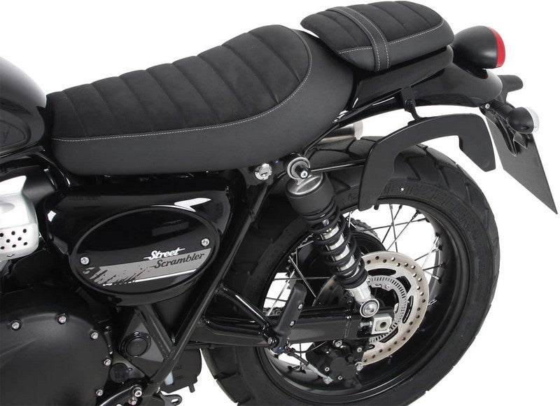 Hepco & Becker / ヘプコ&ベッカー C-Bow sidecarrier only left side - black for Triumph Street Scrambler / 2017-> | 6317557 00 01L