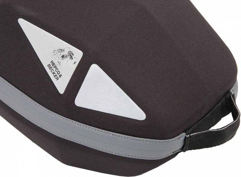 Hepco & Becker Tankbag Royster Daypack 5 5 ltr. black with grey zipper | 640813 00 01