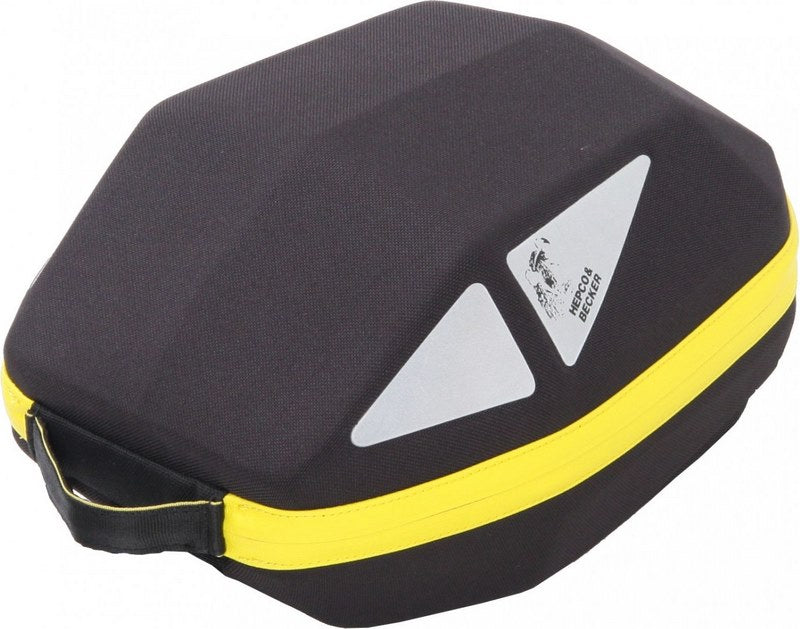 Hepco & Becker Tankbag Royster Daypack 5 5 ltr. black with yellow zipper | 640813 00 07